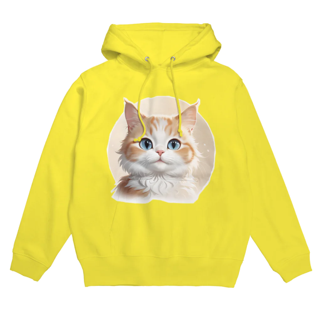 こひさま ショップ - 陽だまりの笑顔のねこのとらひげ Hoodie