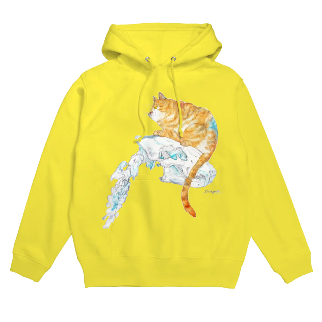 made blueのTiger Hoodie