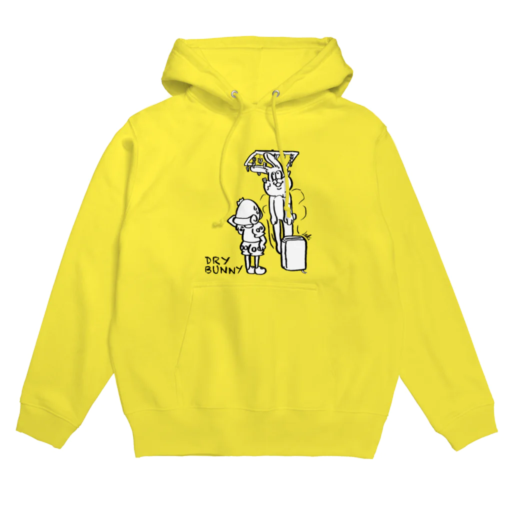 サゲスミン王子描きLOKIの‪川に落ちたバニーを衣類乾燥機で乾かすサゲスミン王子 Hoodie