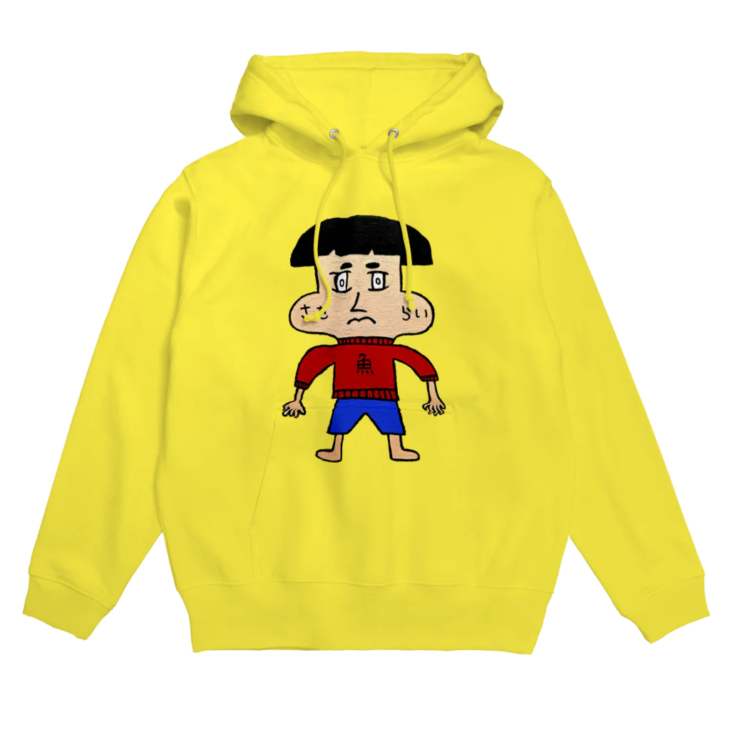 味噌汁の雨のさむらい君 Hoodie