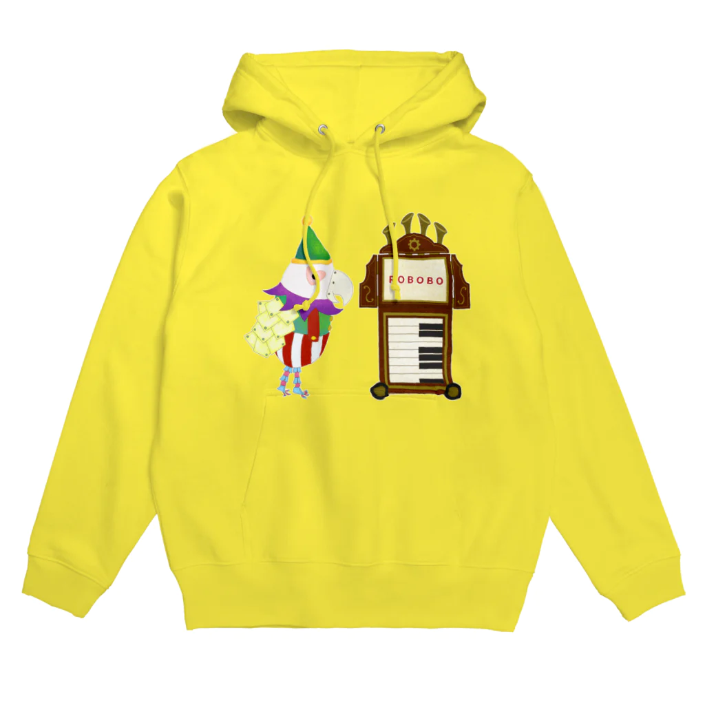 ねこぜや のROBOBO 紙芝居屋さん Hoodie