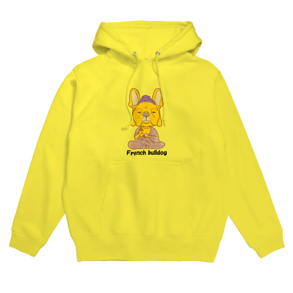 cheluseeの薬師如来　フレンチブルドッグ Hoodie