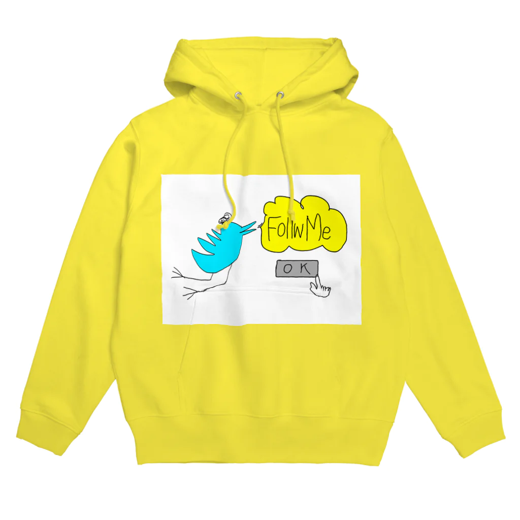 ratcyoのFollowMeHuminngBird Hoodie