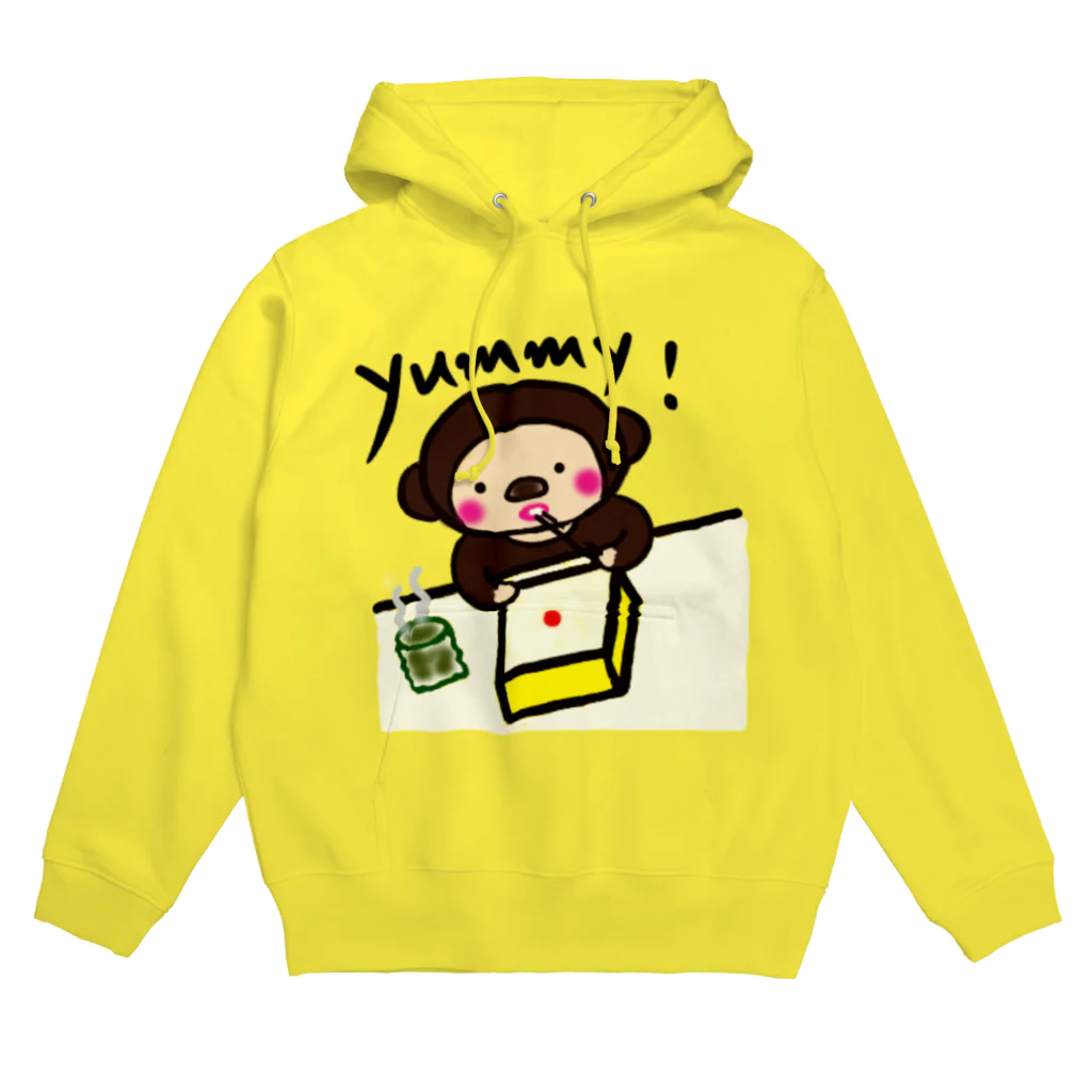 yukashanyのクマも芋まく、いもくまくん Hoodie