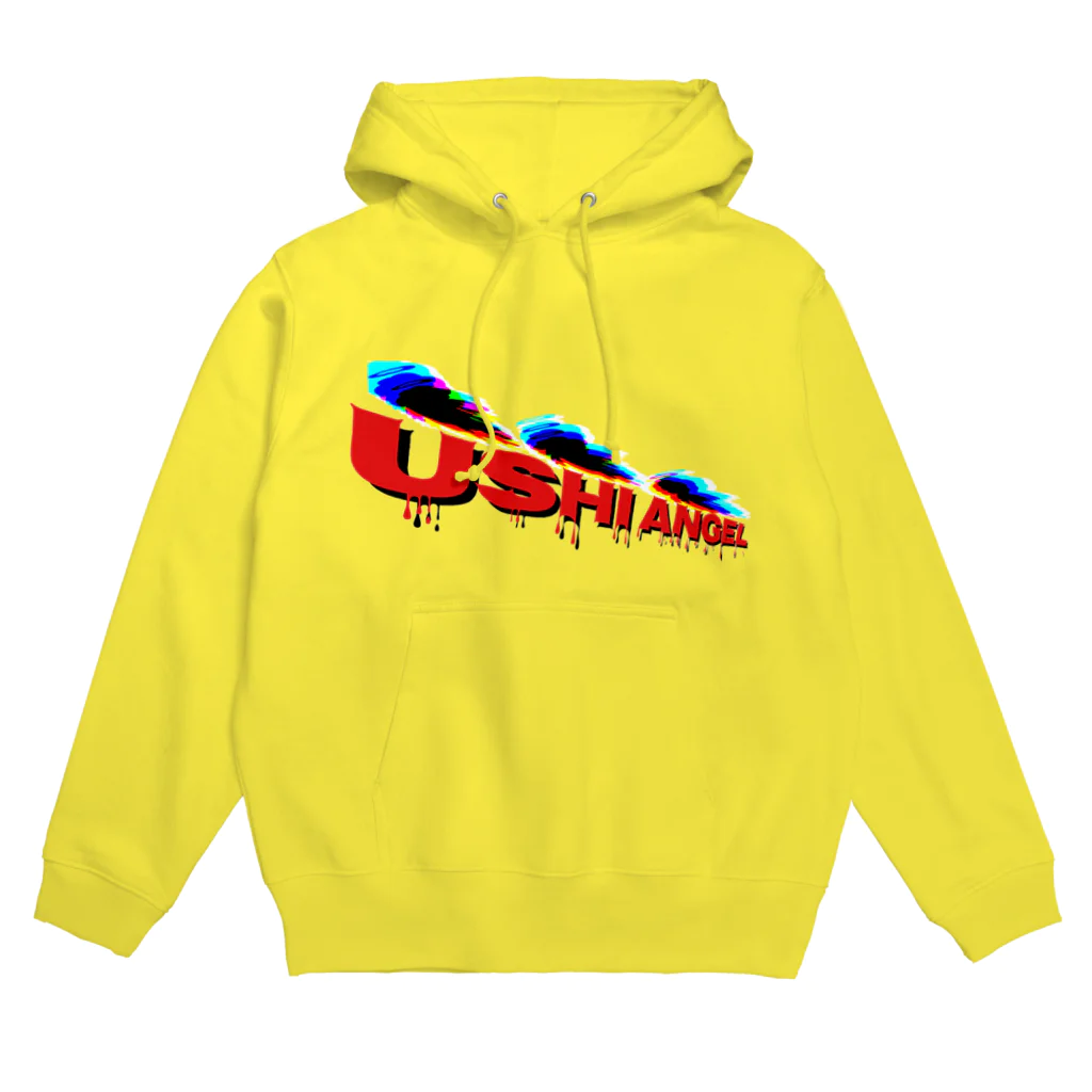 ushi angelの牛天使デザイン① Hoodie