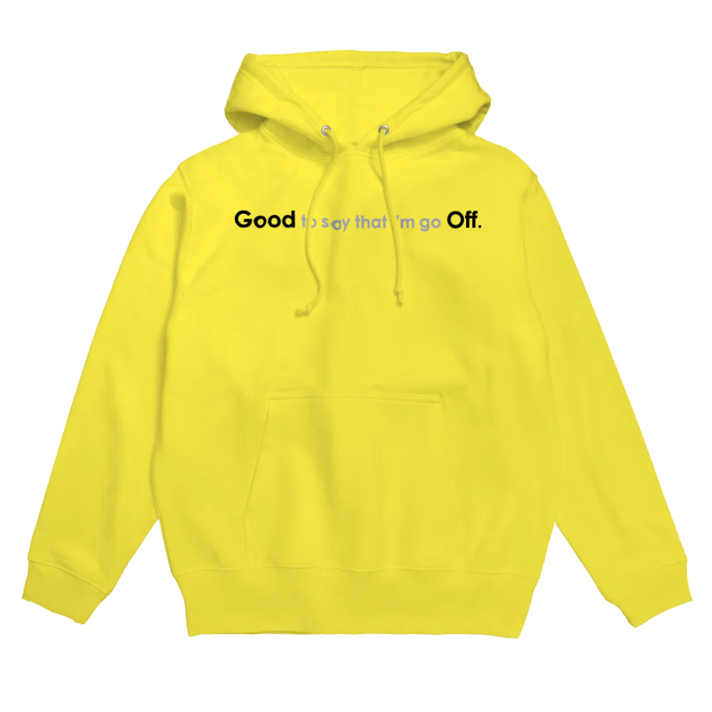 The タナカの「Good Off」シリーズ パーカー