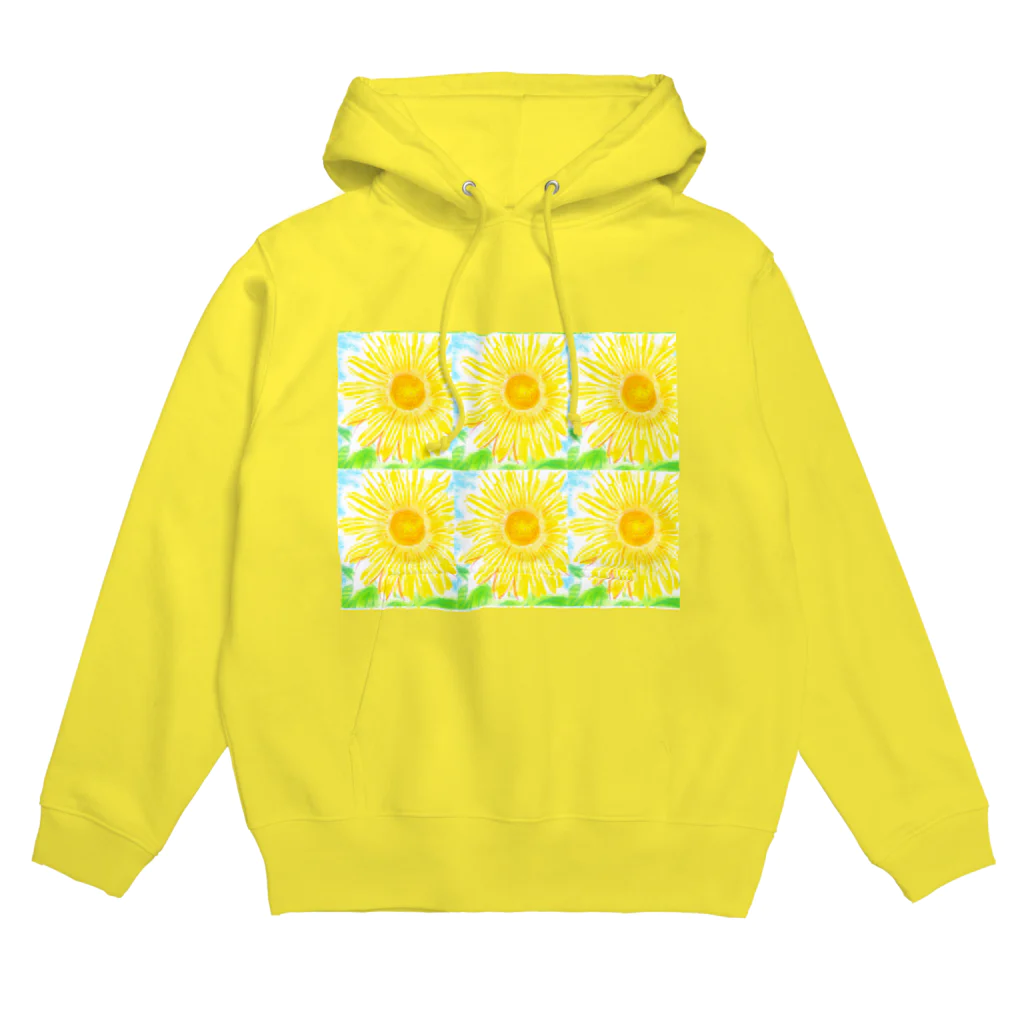 ✨🌈✨ユラクラカン🇯🇵 ✨🌈✨の🌻夏休み日記のひまわり🌻 Hoodie