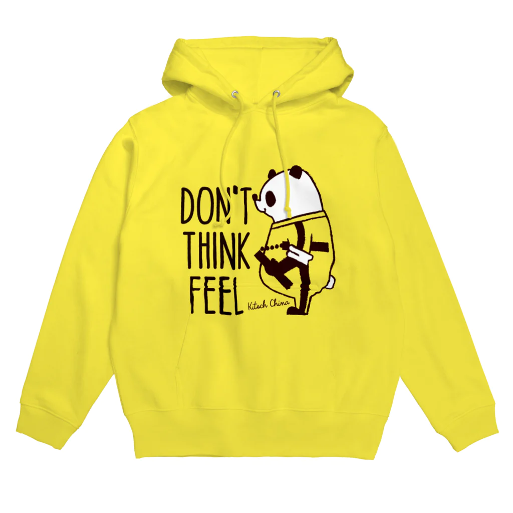 キッチュのヌンチャクパンダ Hoodie