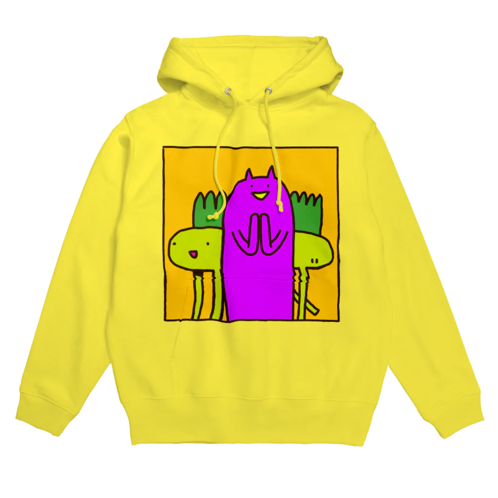 もろりZのもろりねことステゴサウルス Hoodie