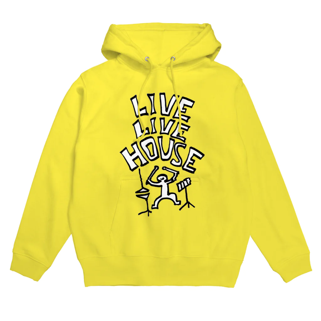 大西英雄の小さなお店のLIVELIVEHOUSE Hoodie