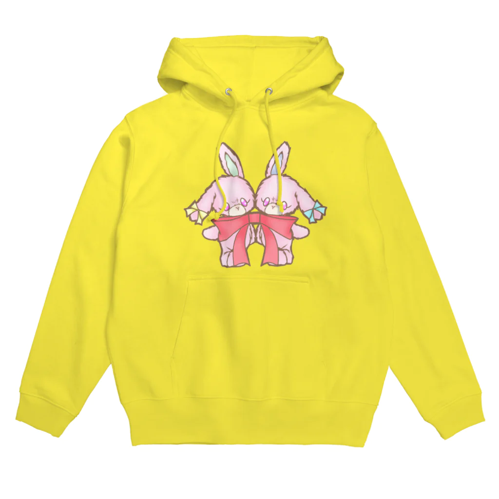 amiamihatのラブ&ラビ Hoodie