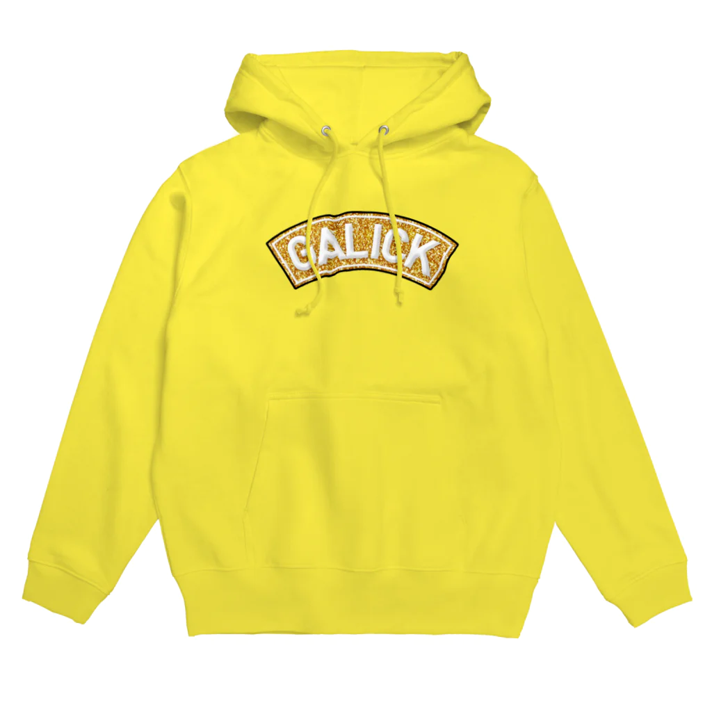 大衆バル Galickのアーチロゴ金 Hoodie