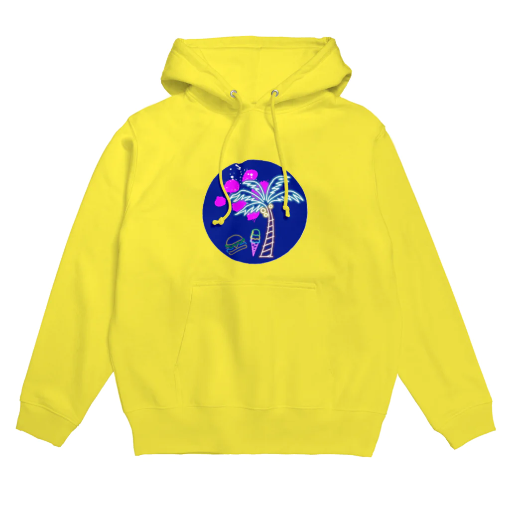 Hau’oli〜ハウオリ〜のネオン 夏 Hoodie