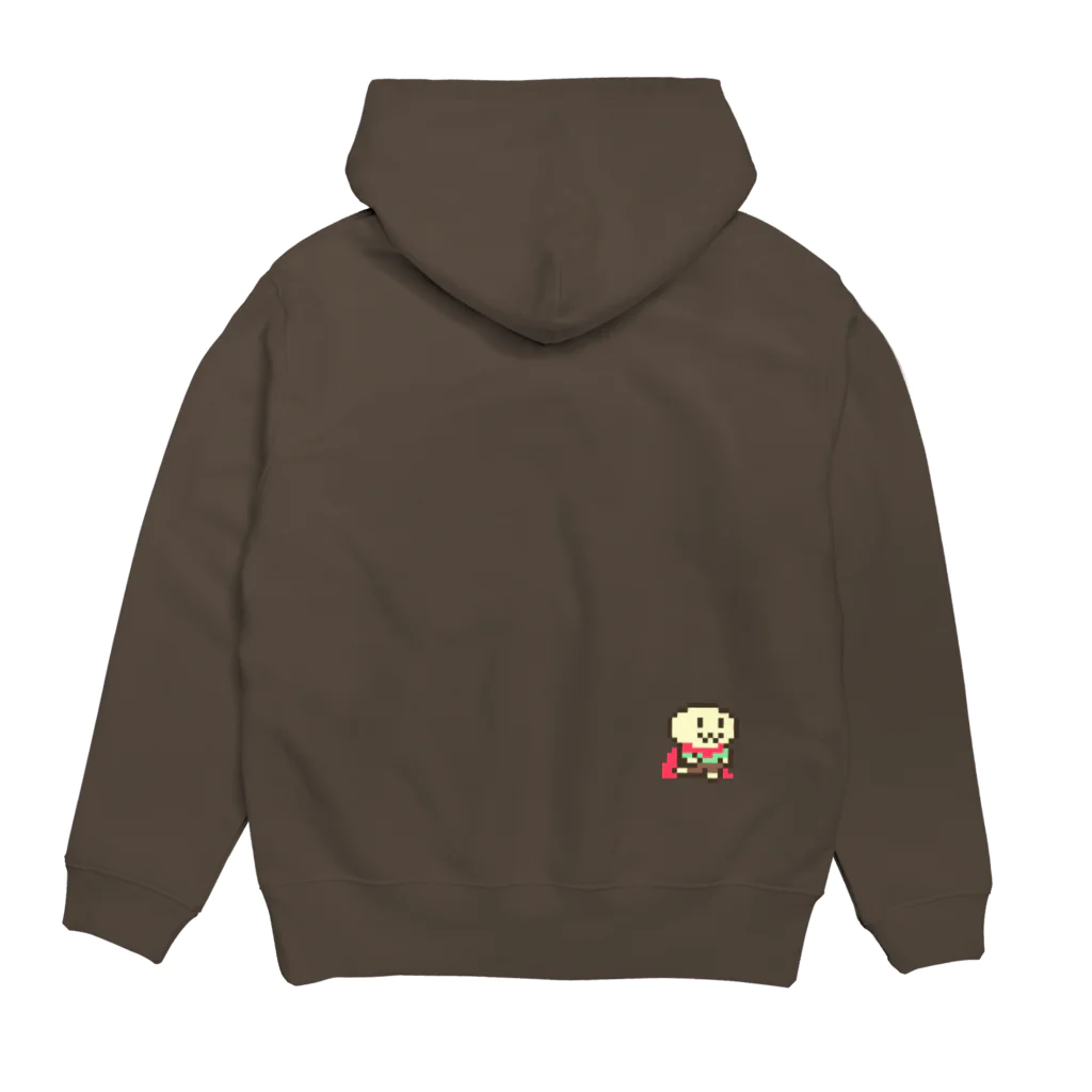 きいろビスケット オンラインストアのOTAKU QUEST ロゴ Hoodie:back