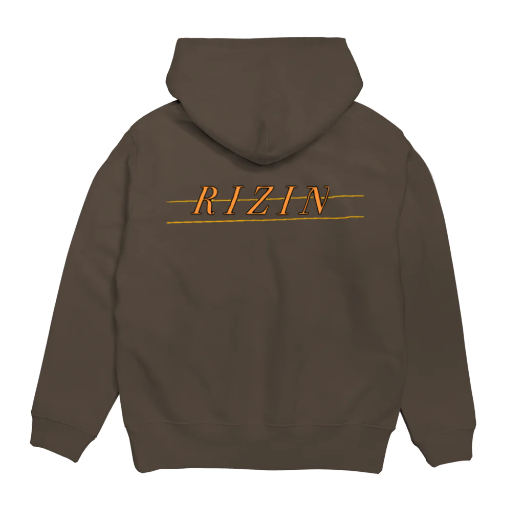 イズのRIZINパーカー Hoodie:back