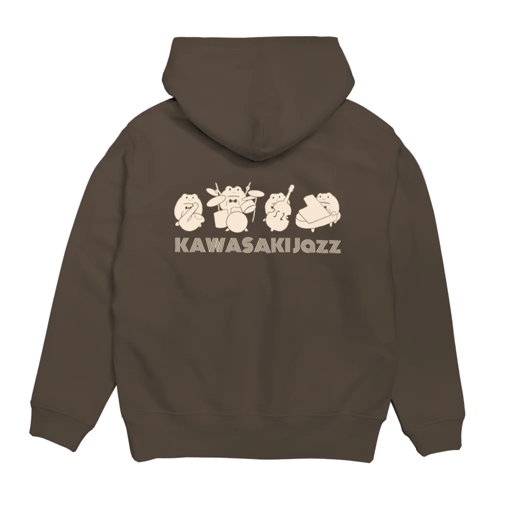 ジャズ研究会の去年の復刻 Hoodie:back