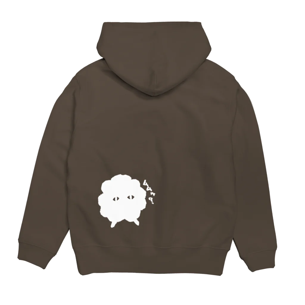 めぇめぇ羊のムムッ？ Hoodie:back