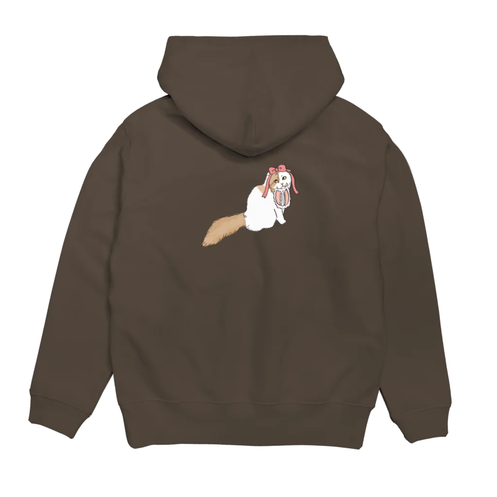 TOMのおりぼんりーたん Hoodie:back