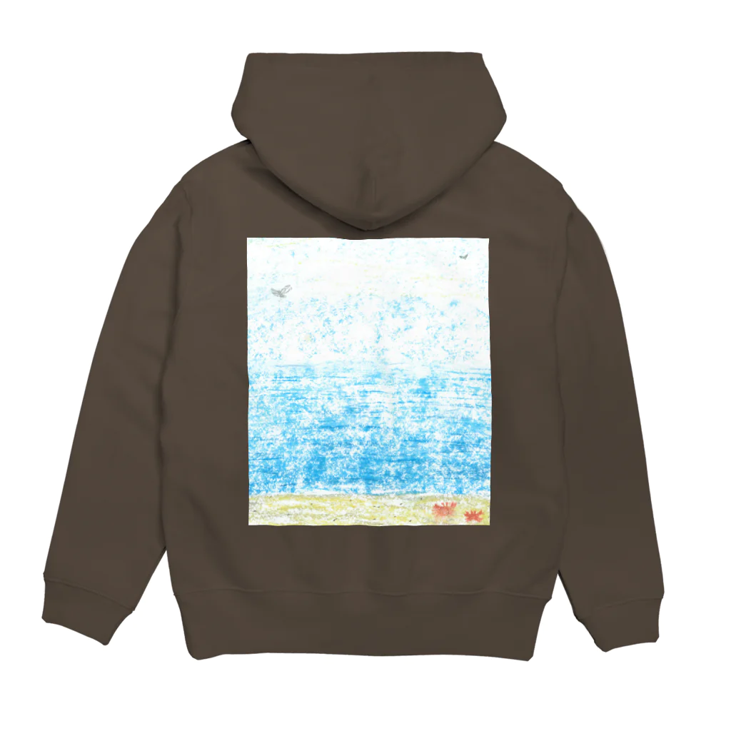 たなかあゆみのお店の2日目の朝 Hoodie:back