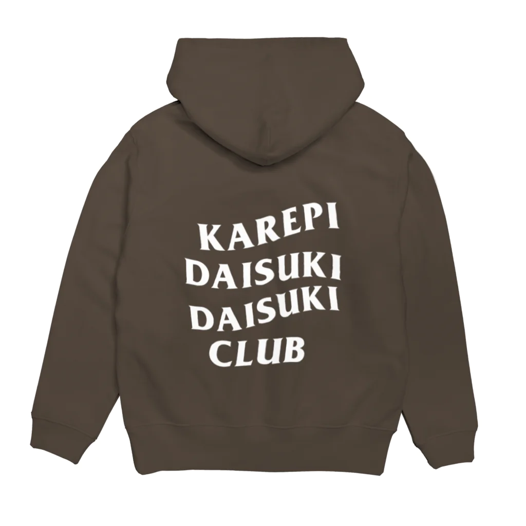 かれぴダイスキ倶楽部のかれぴだいすきだいすきくらぶ Hoodie:back