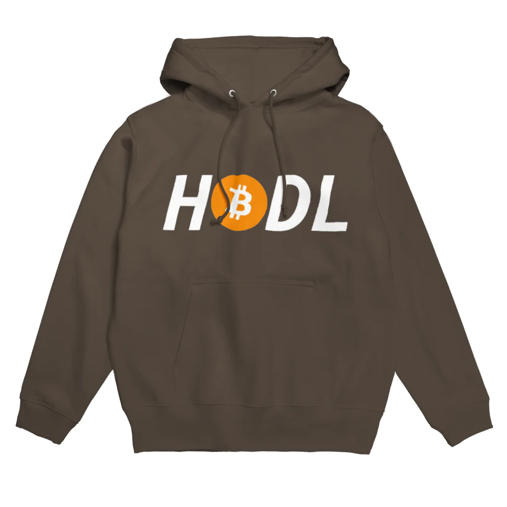 CryptoCurrencyCircleのHODLシリーズ(BTCロゴ) パーカー