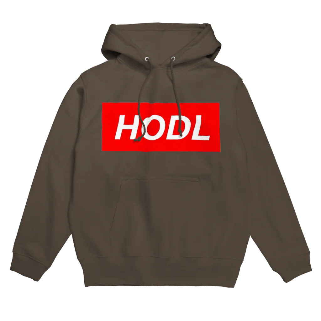CryptoCurrencyCircleのHODLシリーズ(RED&WHITE) Hoodie