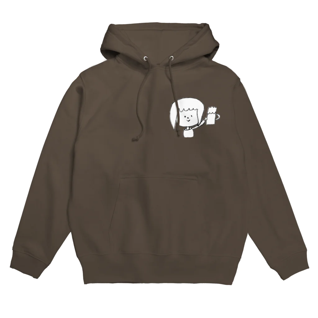 うしこのとりあえずビール(女) Hoodie