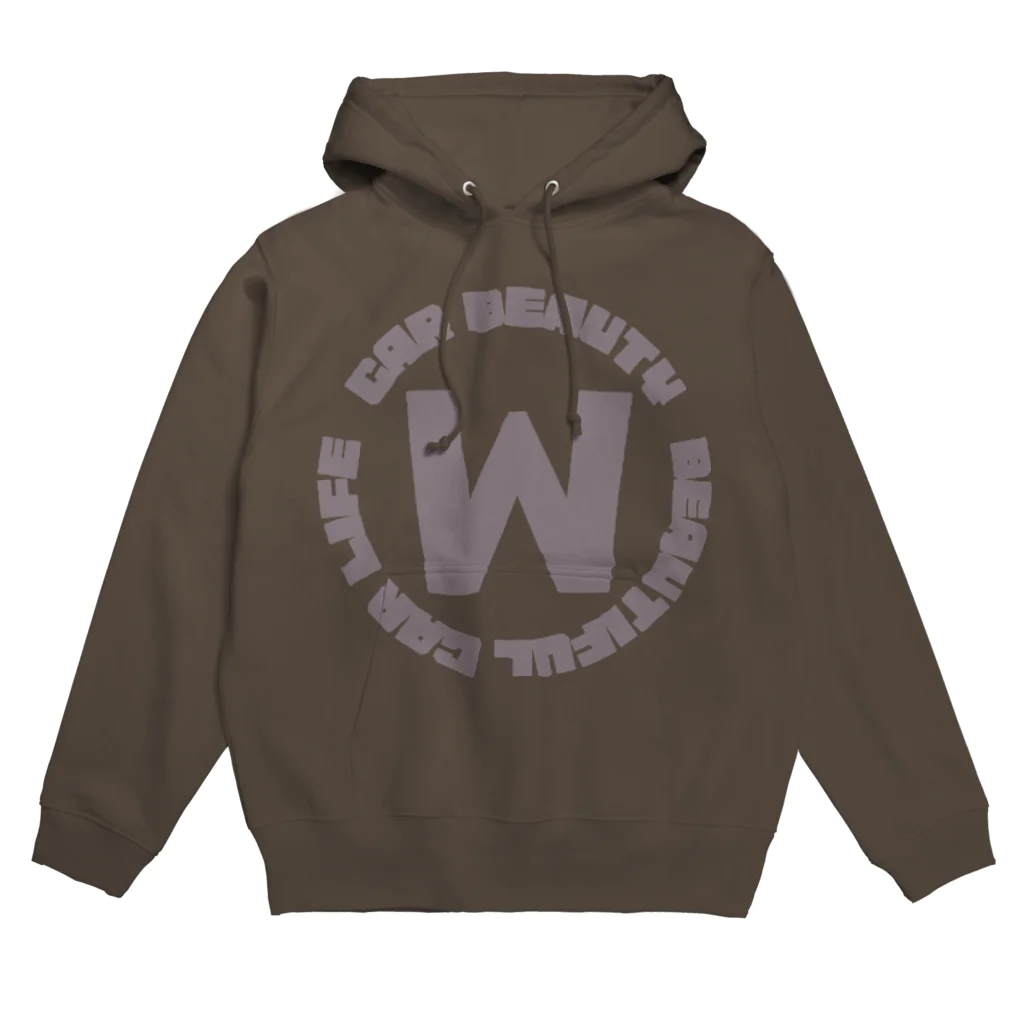 あおもりのもりのいろいろをもりもりのCAR BEAUTY W.O. Hoodie