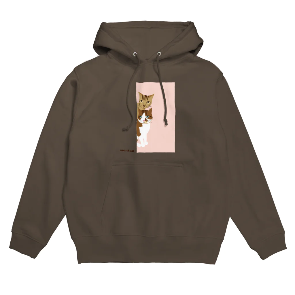 エダマメトイチのmontan pink Hoodie