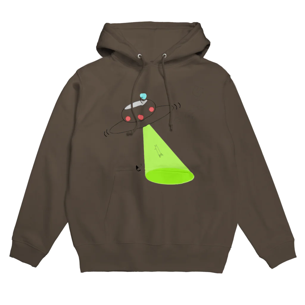 鳥とアンブレラのUFO/キャットルミューティレーション Hoodie