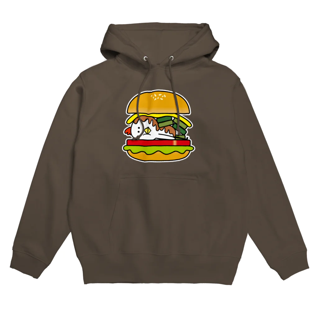 さきとものお店の とり男バーガー Hoodie