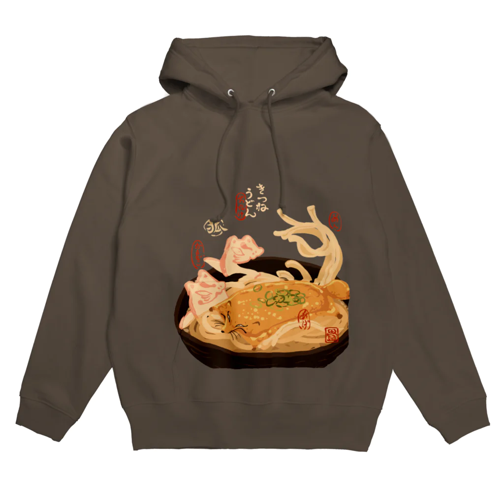 花日和 畳のきつねうどん Hoodie