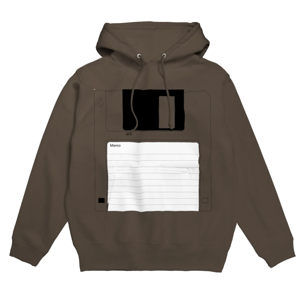 s-uhakuのfloppy disk 3.5inch Hoodie