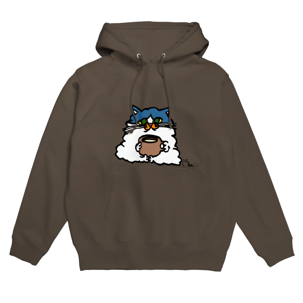 KENのミルクタイムねこ(もふ太) Hoodie