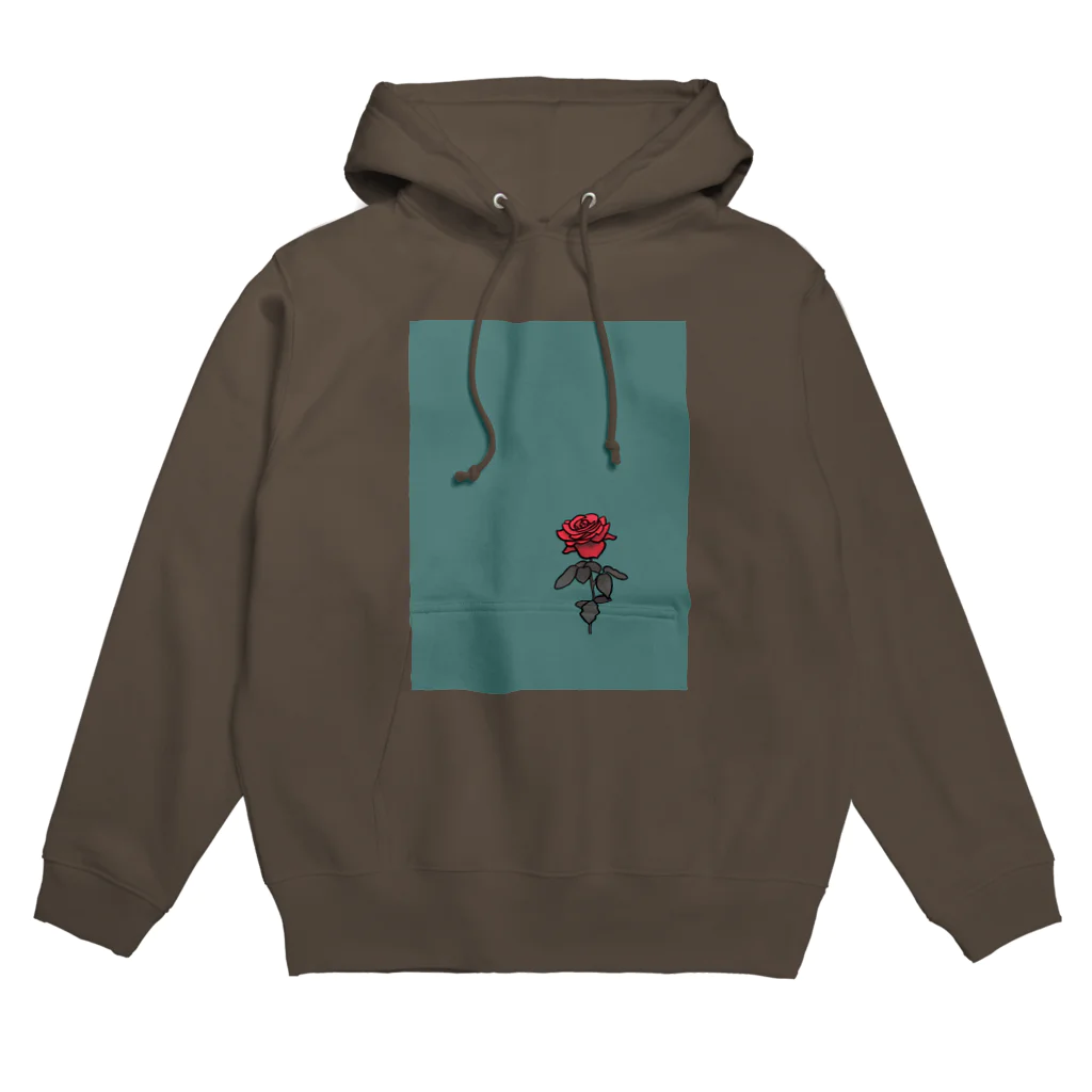 たーぼー🐊の孤高の薔薇 Hoodie