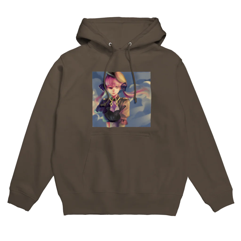 夏風みなはのおみせの軍服シリーズ Hoodie