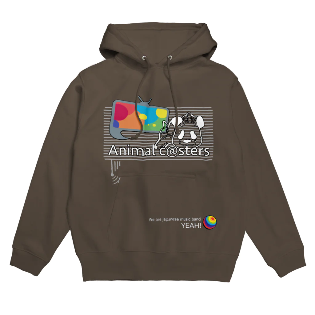Animal c@sters バンドオリジナルグッズのAnimal c@sters アンテナデザイン Hoodie