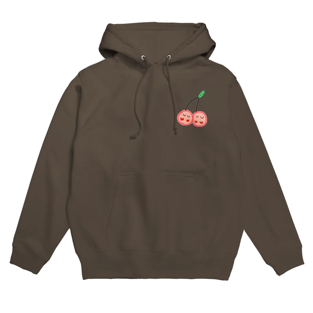 paprikachanの仲よしこよしチェリー Hoodie