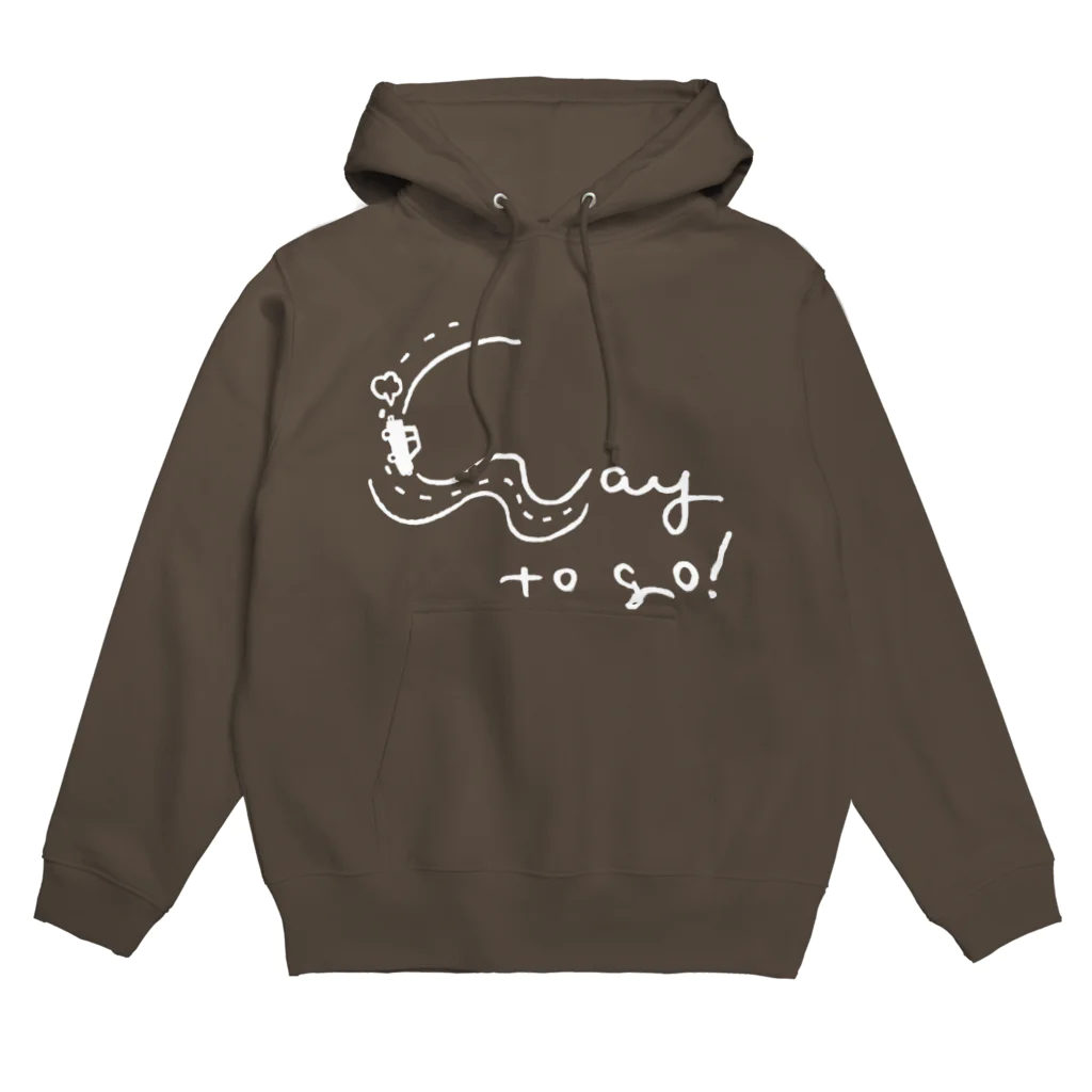 waytogodesignのwaytogo!−ホワイト− Hoodie