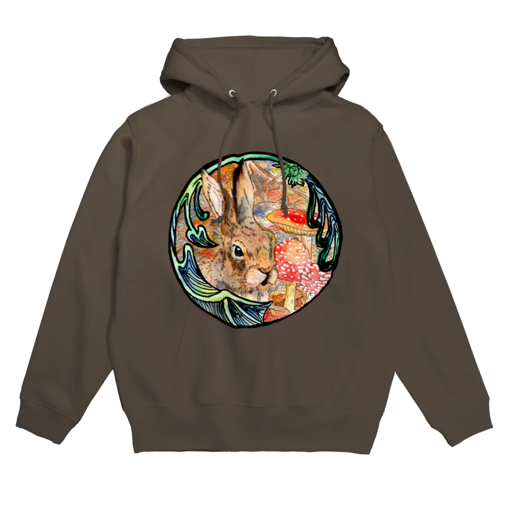 空色の猫-Solairononekoの野うさぎの森 Hoodie