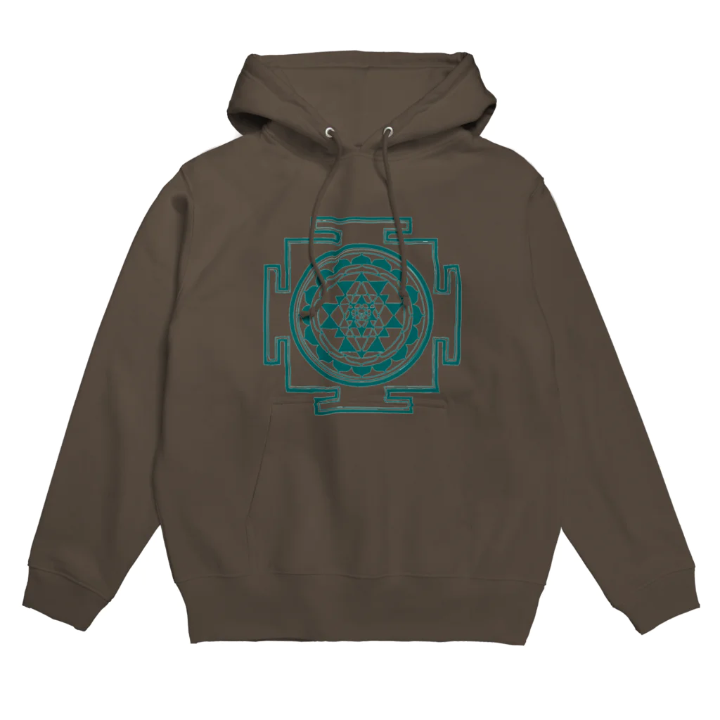 369 Ancient Designsの曼陀羅シリーズ#1 Hoodie