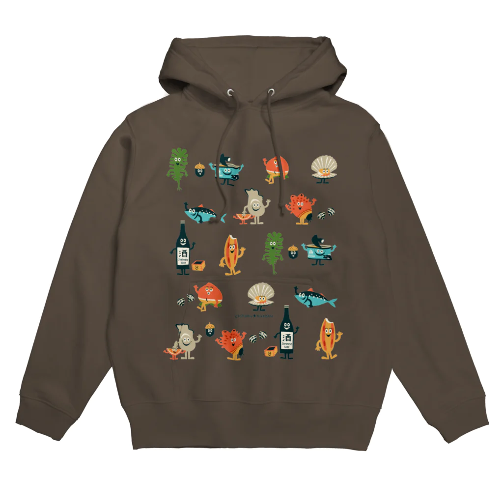 YoakeNecoの東北☆家族　パターン Hoodie