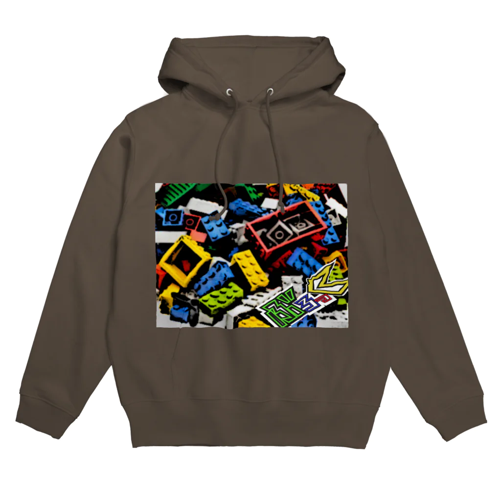 Negative CreepのぶろっくT　サイドロゴ Hoodie