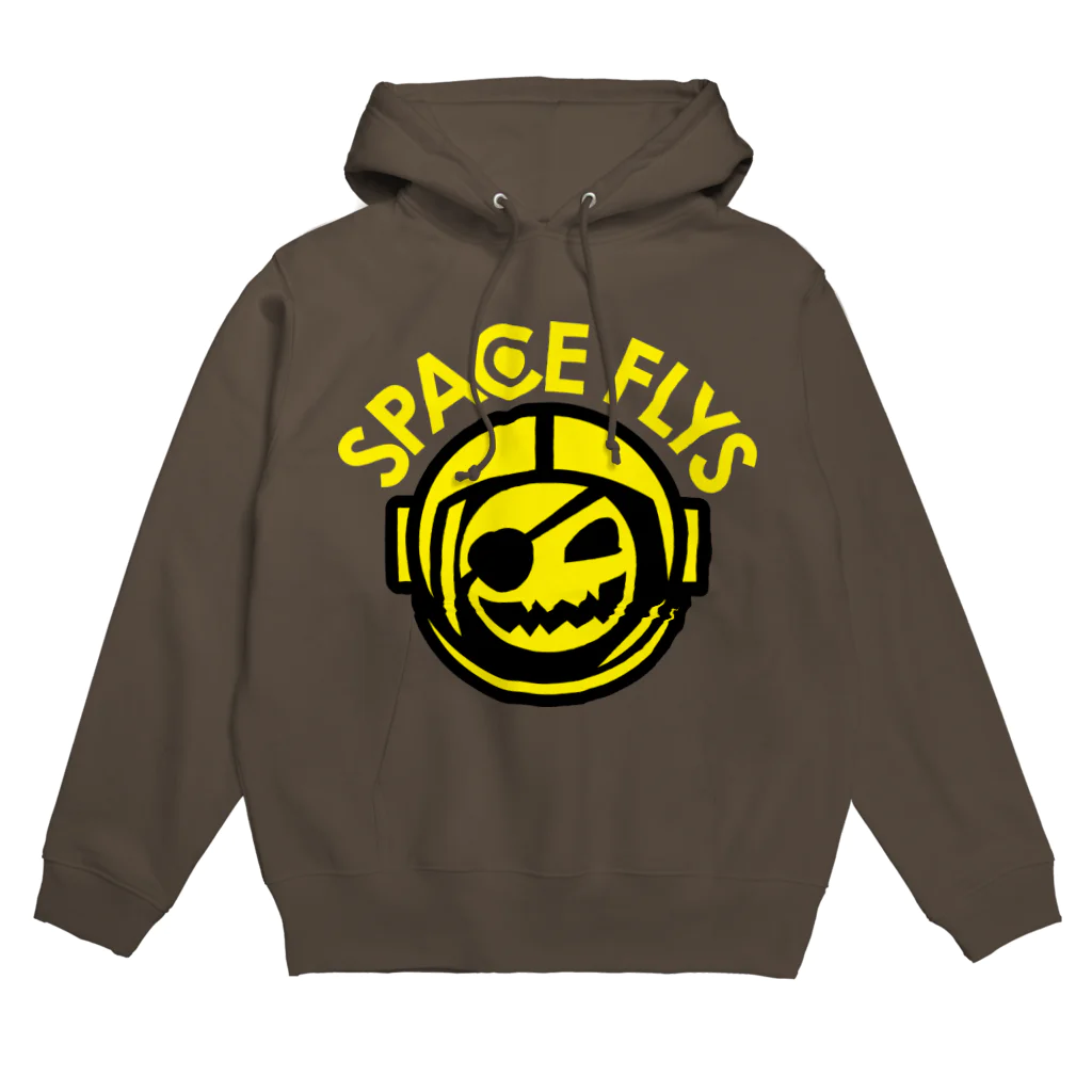 月が輝くこんな夜にのSPACE FLYS Hoodie