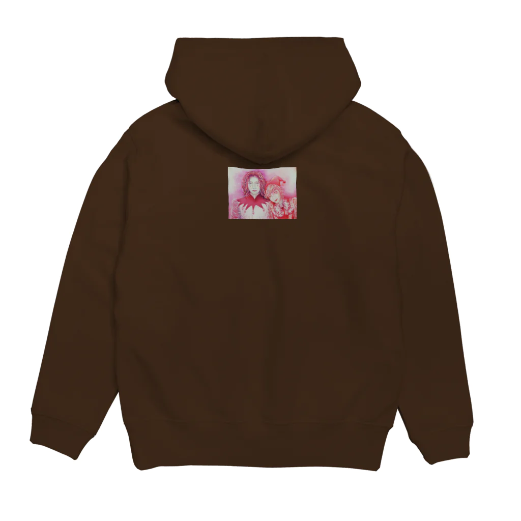 Happy Circusのハッピークラウン5 Hoodie:back