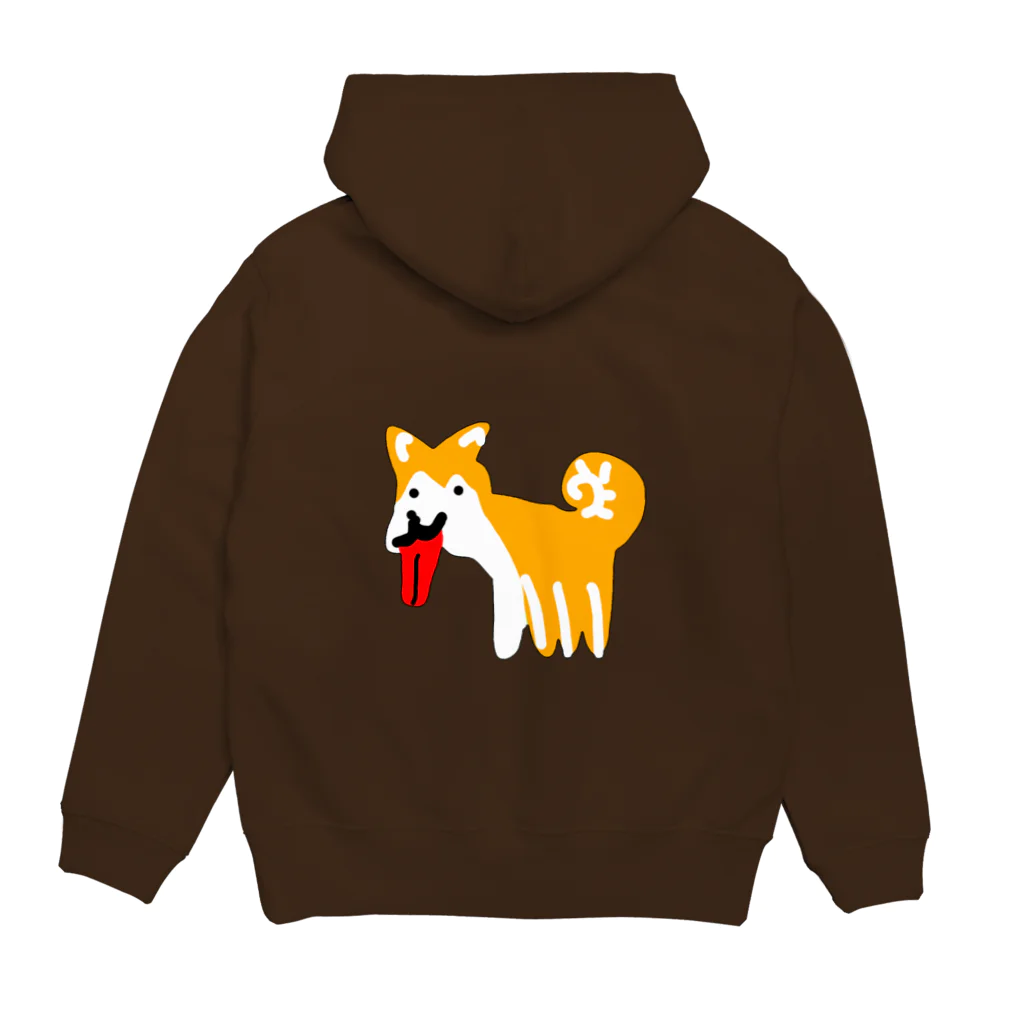 ゼウスのゲーム実況部屋【グッズ販売】のゼウ犬スウェットシリーズ Hoodie:back