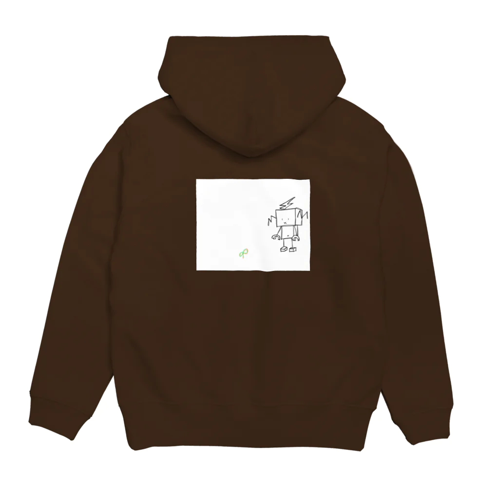 SUIKEIの秘密基地のSUIKEIのラクガキ Hoodie:back