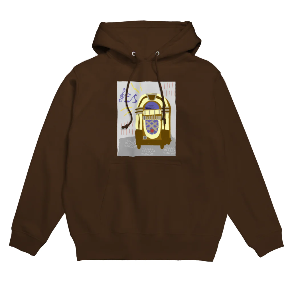 sandy-mのダンスホールのレトロなジュークボックス Hoodie