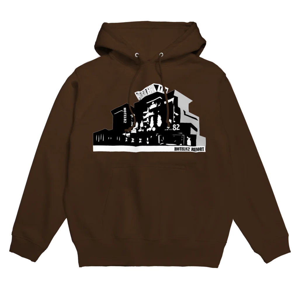 Hotel82 SHOPのラブホテル 外観 Hoodie