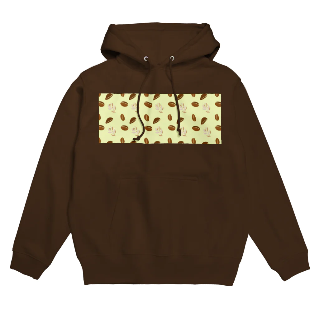 MZグラフィックスのコーヒービーンズ　クリーム色　マグカップ Hoodie